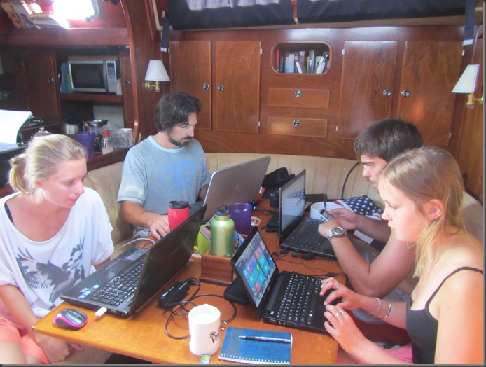 how we afford to sail working on a boat