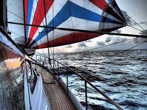 sailing around the world open ocean