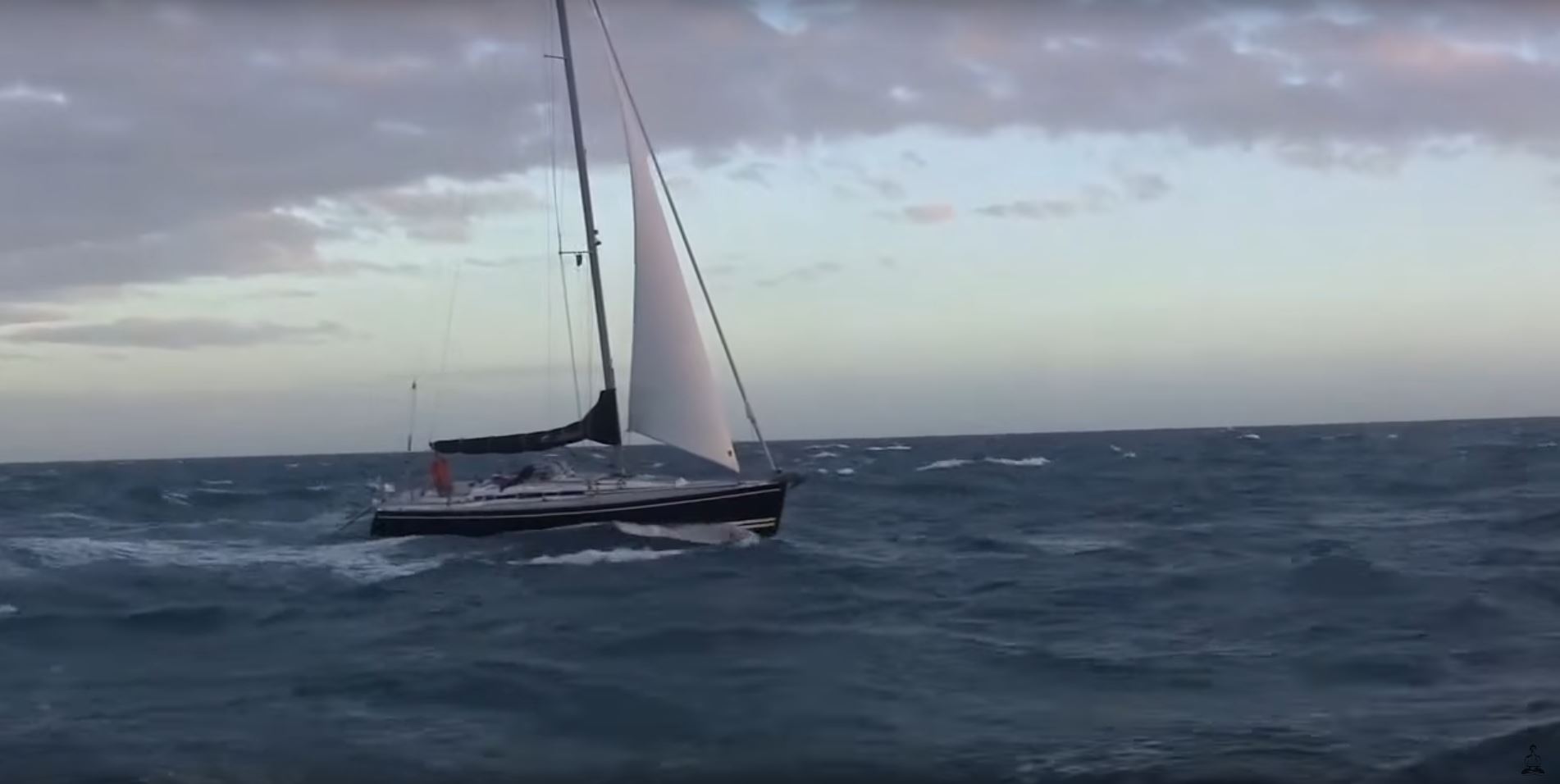 horstman 36ft tristar trimaran sailing - YouTube