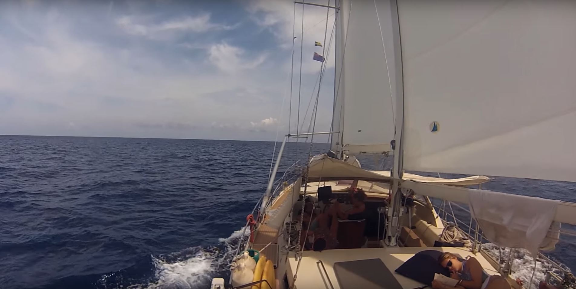 sailing across the indian ocean