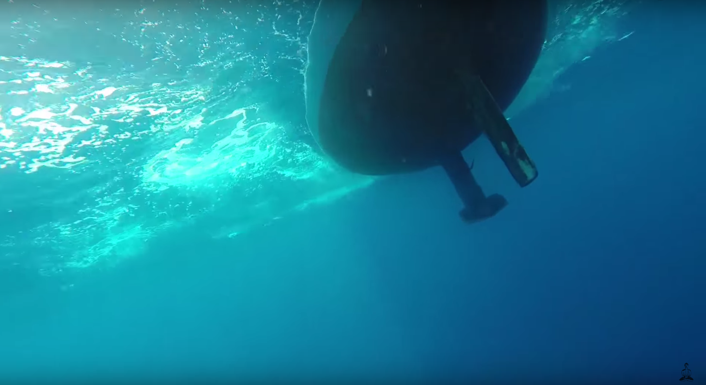 underwater towable camera mount