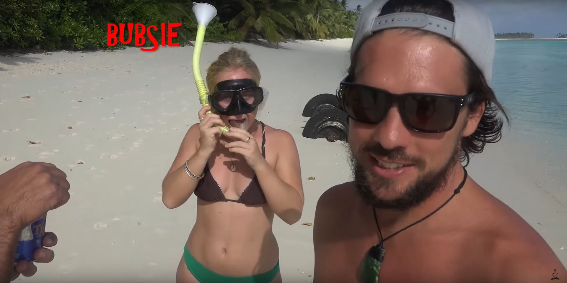 making a beer bong out of a snorkel