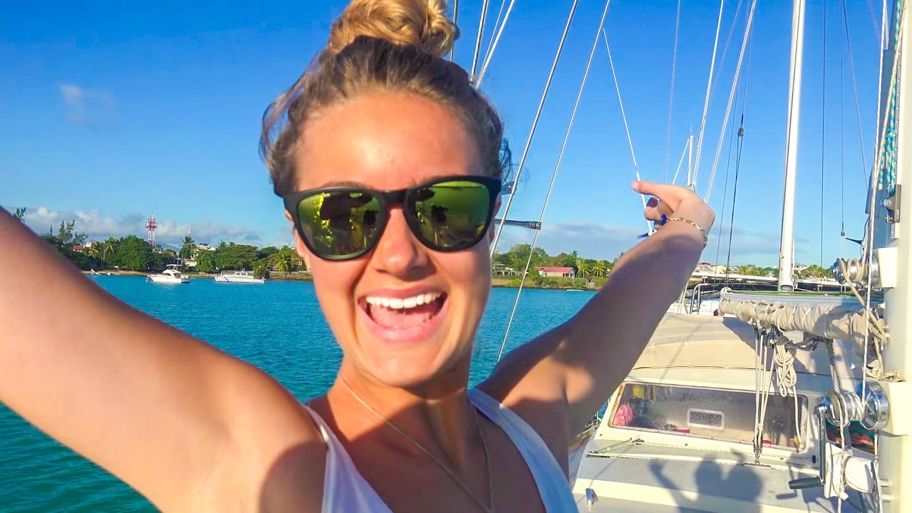 CamillaLilla joins us in Mauritius! Yeeaahh! Sailing Vessel Delos Ep