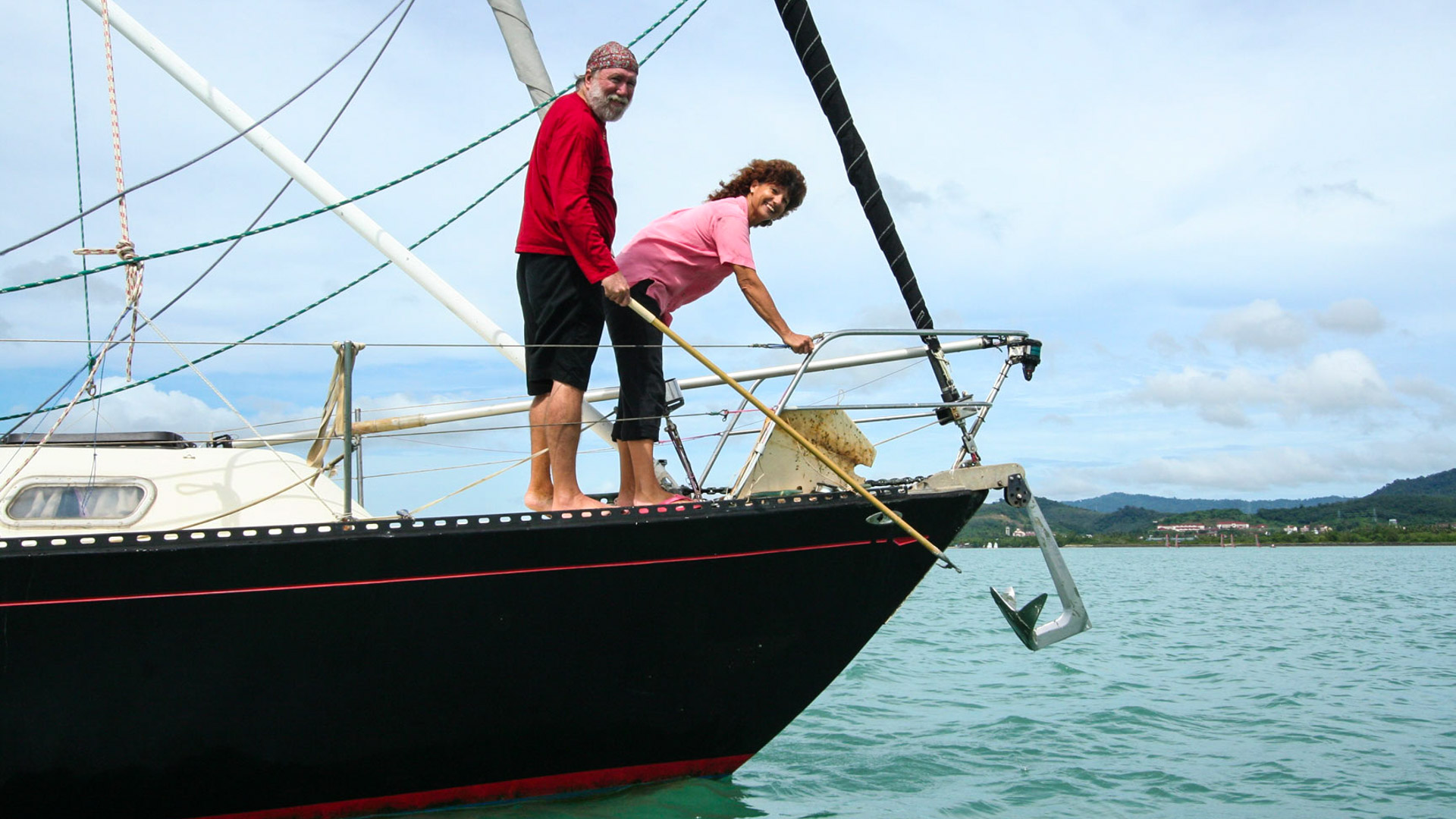 Interview Cap'n Fatty and Caroline Goodlander 50 years at sea! (1 of