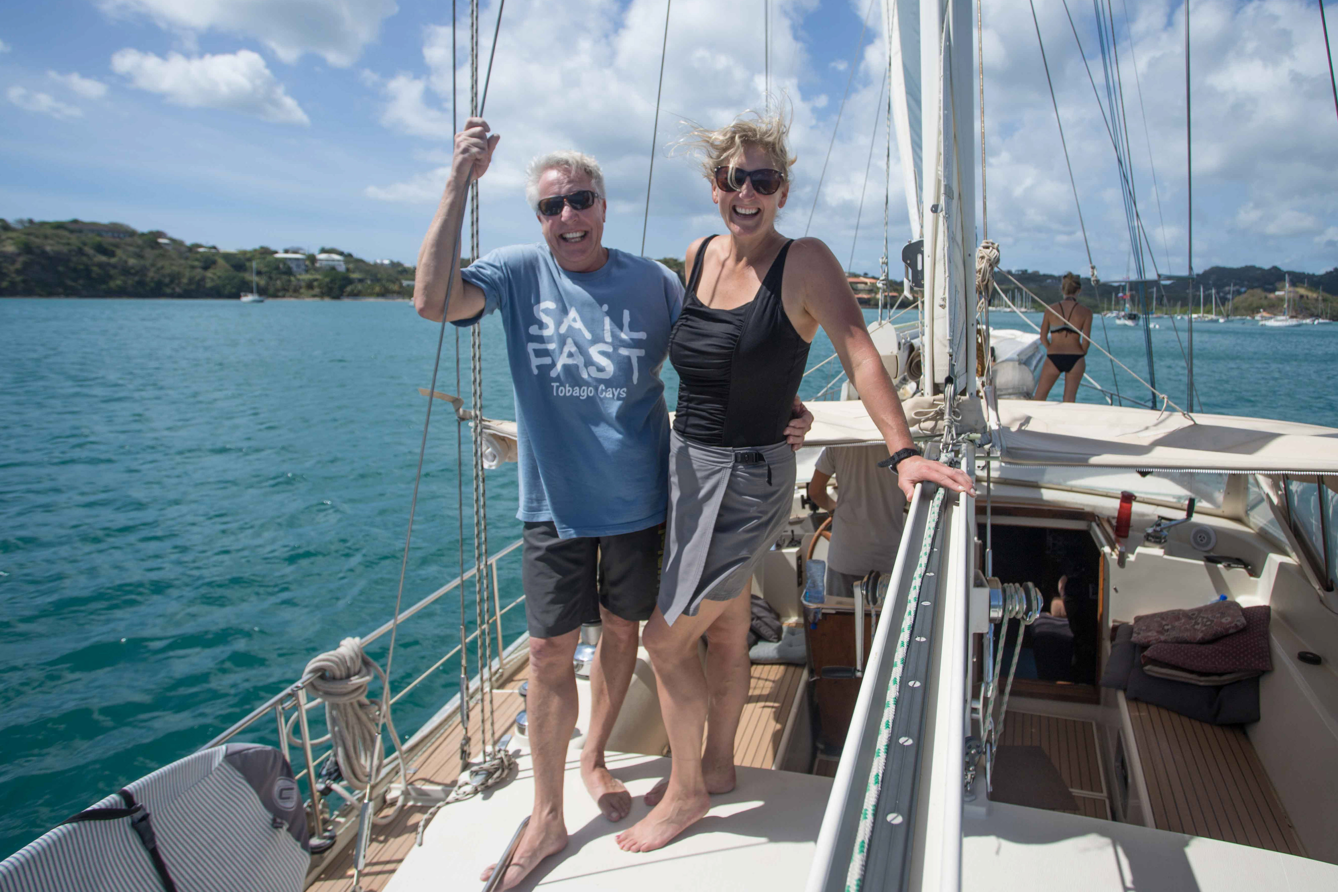 Sailing Around The World On A Sailboat Sailing SV Delos