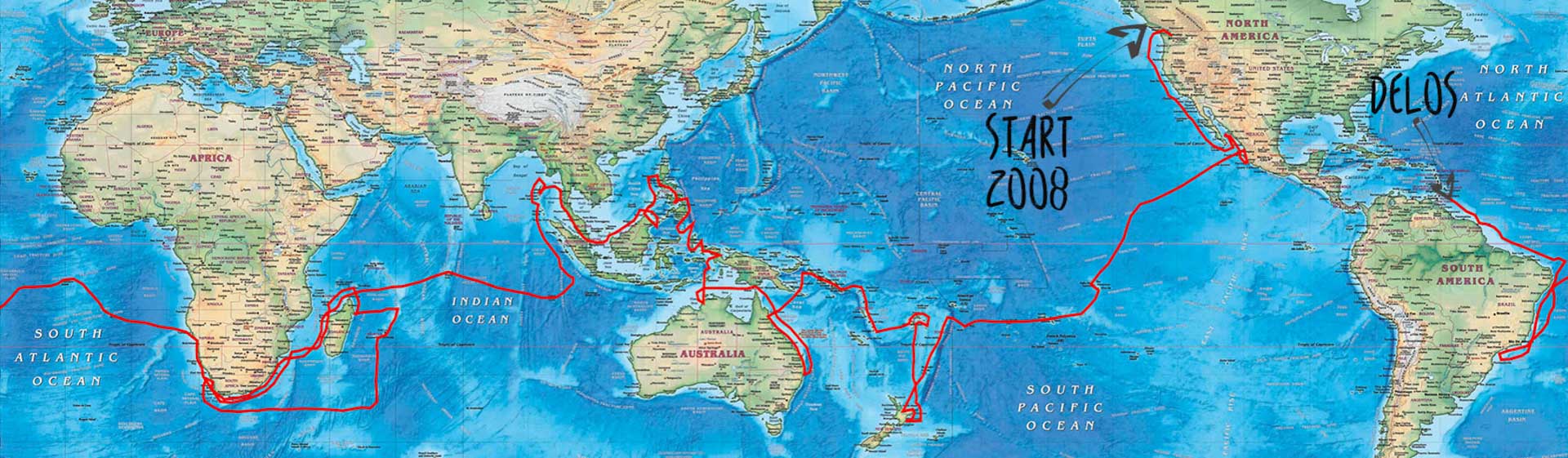 Where's Sailing Vessel Delos? SV Delos